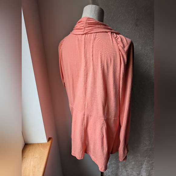 Aventura Peach Organic Cotton Poly Cardigan - Picture 10 of 10